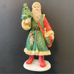 Vintage 1987 Signed Arnart Imports Santa Figurine Pucci